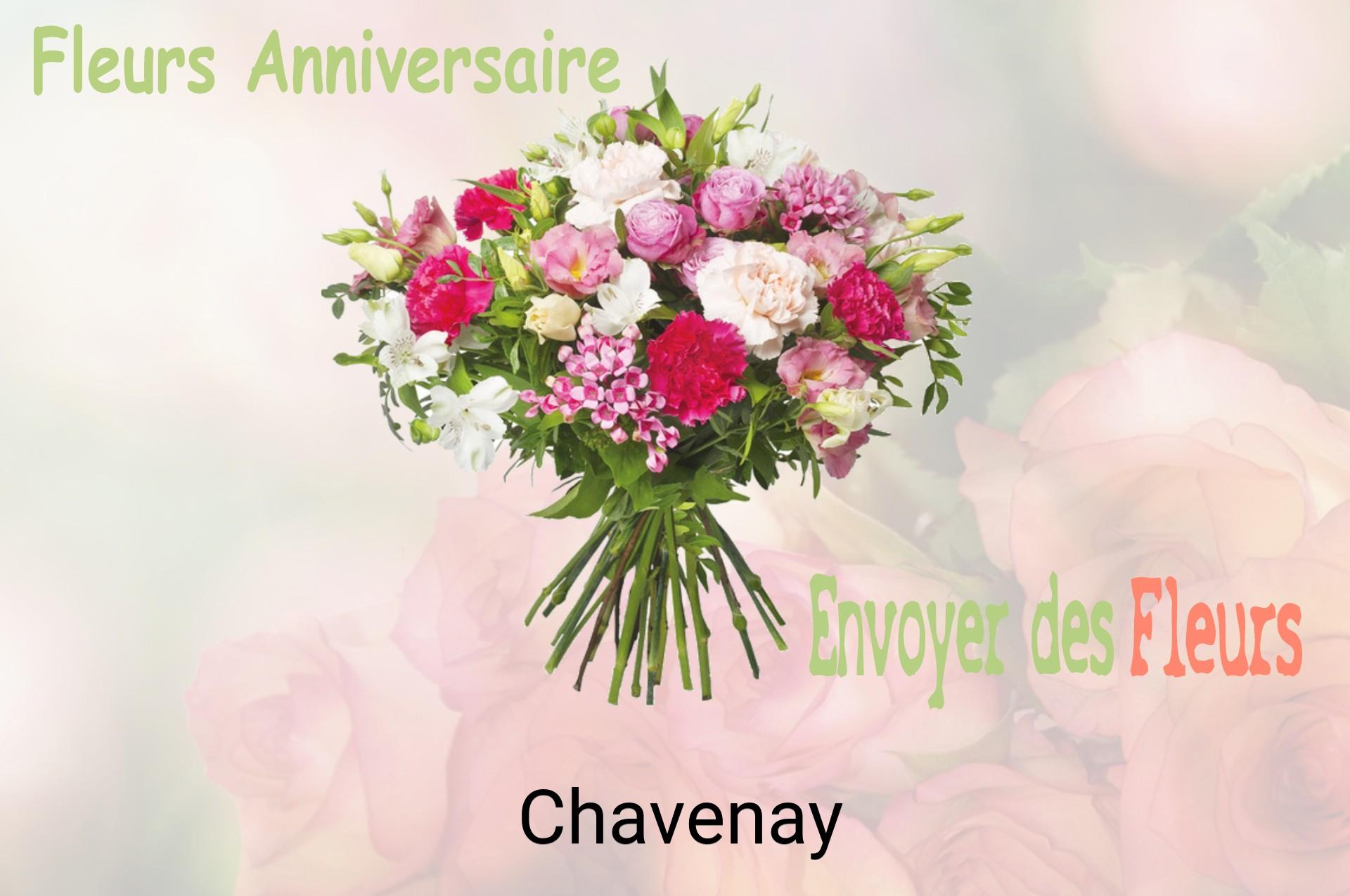 Bouquet de fleurs d’anniversaire livré à Chavenay